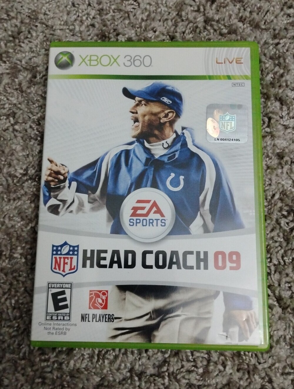 NFL Head Coach 09 - Microsoft Xbox 360 (Complete in Box / CIB)